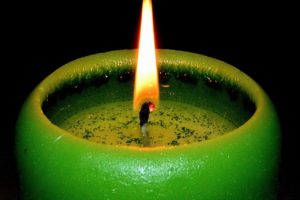 green candle