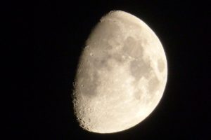 Moon Gibbous Waning Night lunar moonlight phase