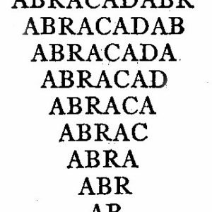 Abracadabra spell